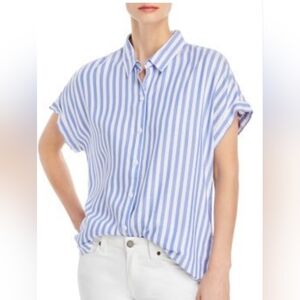 BEACHLUNCHLOUNGE Darby Short Sleeve Button-Up Shirt